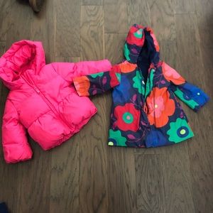 Bundle of toddler gap winter jackets
